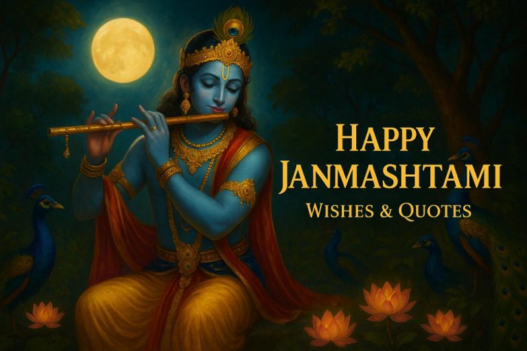80+ Happy Janmashtami Wishes and Quotes for 2025