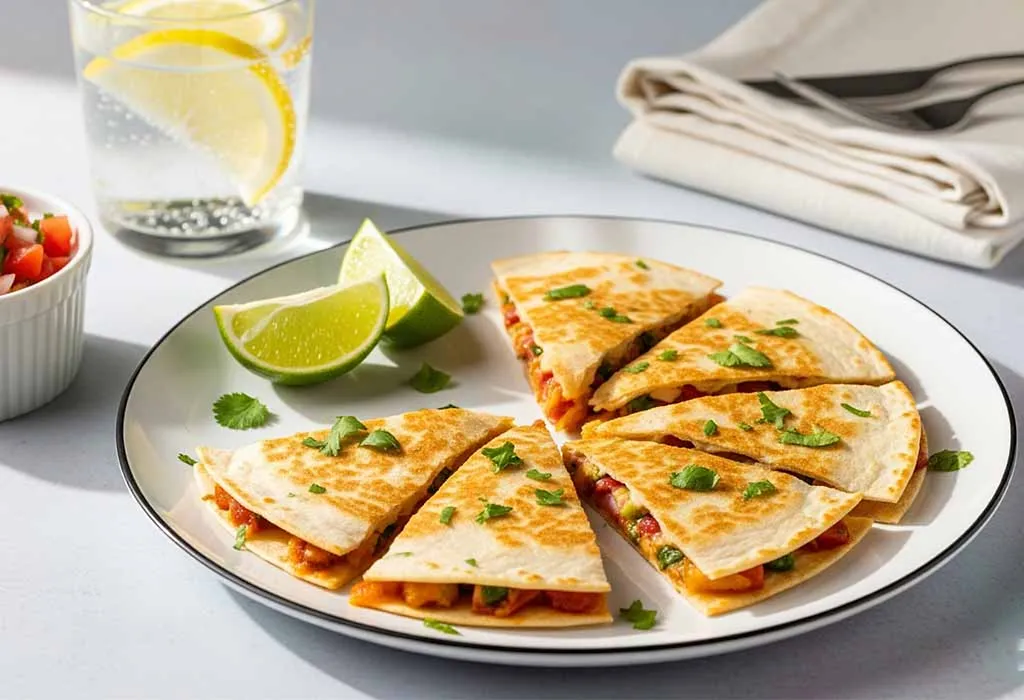 Mini Veggie Quesadillas