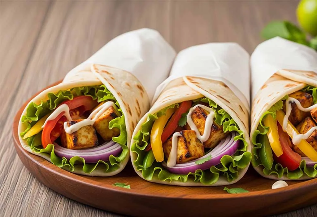 Soft Chicken Wraps