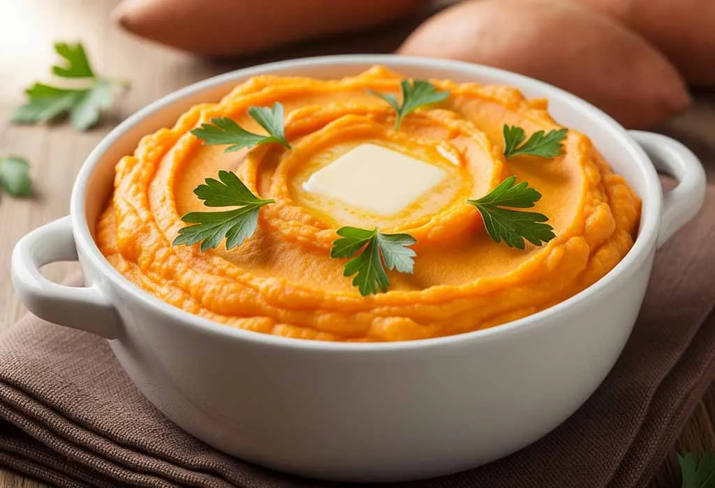 Mashed Sweet Potato Bowls