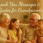 150+ Thank You Messages & Quotes for Grandparents