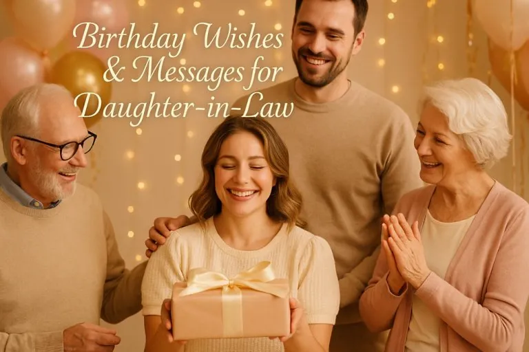 200+ Birthday Wishes & Messages for Daughter-in-Law