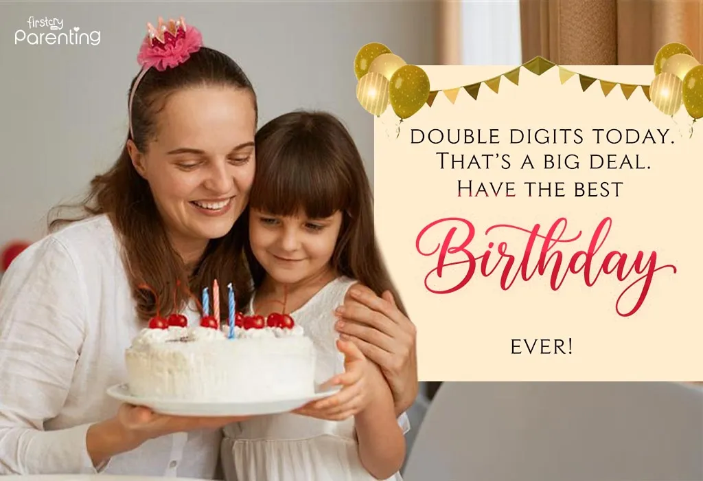 Heartfelt 10th Birthday Wishes & Messages