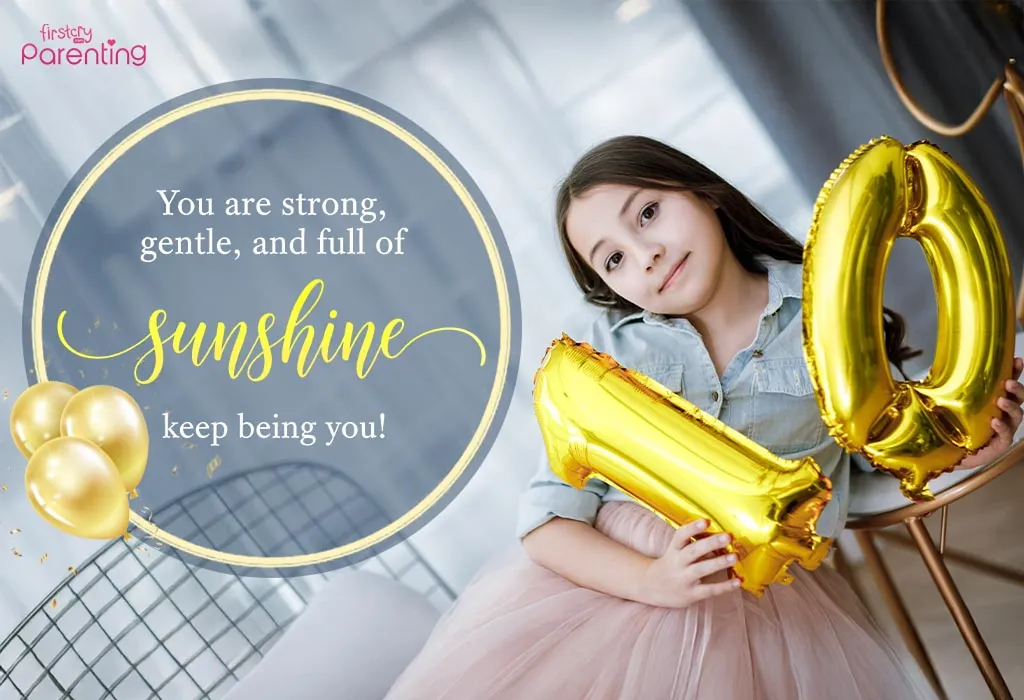 10th Birthday Wishes & Messages for Niece