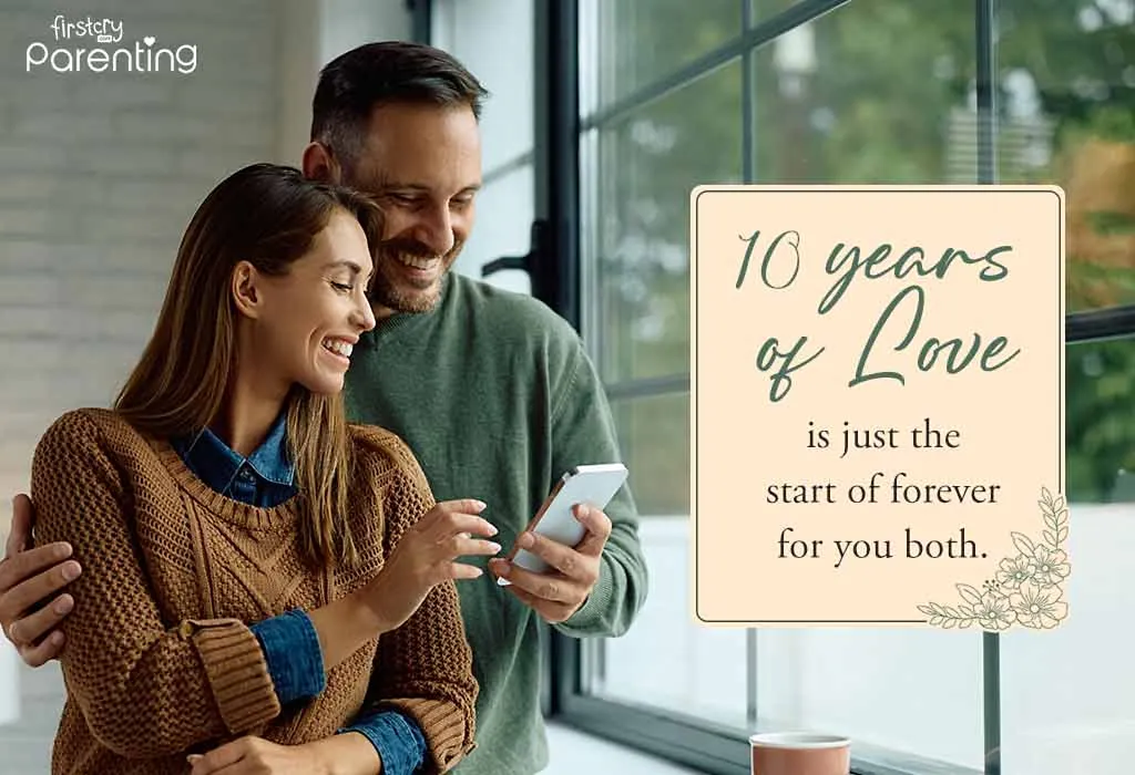 10th Anniversary Wishes & Messages for Couple