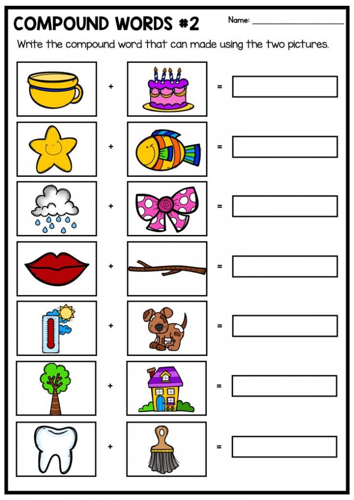 Some Compound Word Sentences for Kids