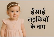 200+ ईसाई लड़कियों के नाम अर्थ के साथ Christian Ladkiyon Ke Naam