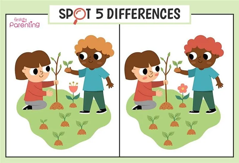 Spot 5 Differences - Image 1