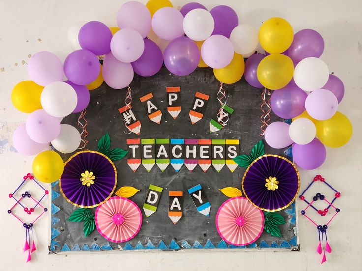 3D Paper Letters board decoration