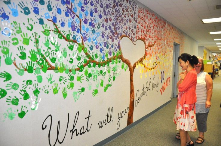 handprint tree Board Decorations for Teachers’ Day