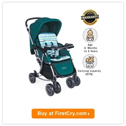 Babyhug 2 in 1 Rock and Roll Stroller Cum Rocker