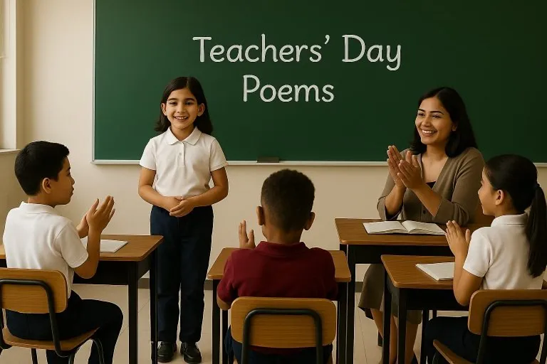 Teachers Day Poems 2025 - Heartfelt Verses to Honor Educators