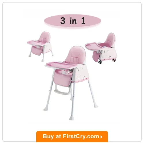 Syga 3 in 1 Cushioned High Chair