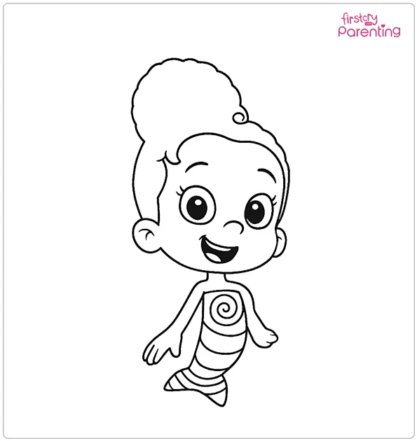 Zooli Bubble Guppies Coloring Page