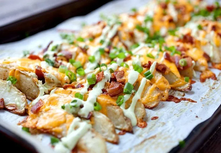 Loaded Baked Potato Wedges Loaded Baked Potato Wedges