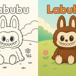 Labubu Coloring Pages – Free Printable PDFs For Kids