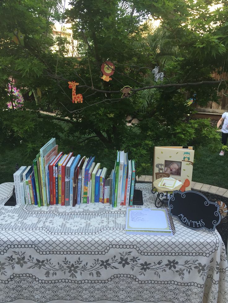 Book Donation Party baby shower