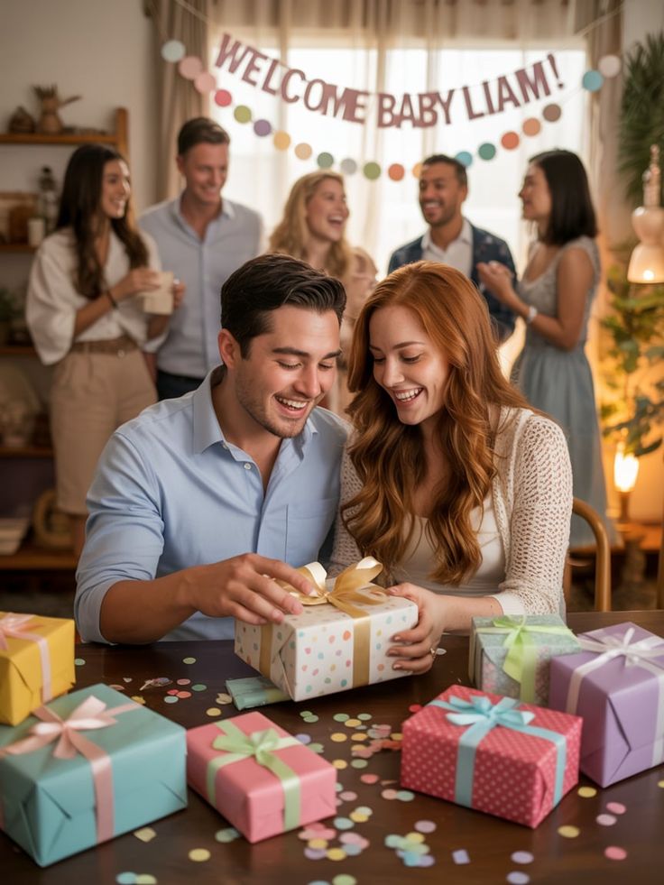 Jack and Jill Party baby shower
