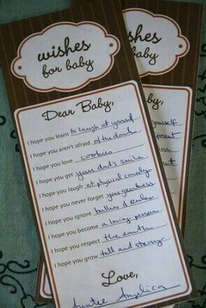 Time Capsule Creation baby shower alternative