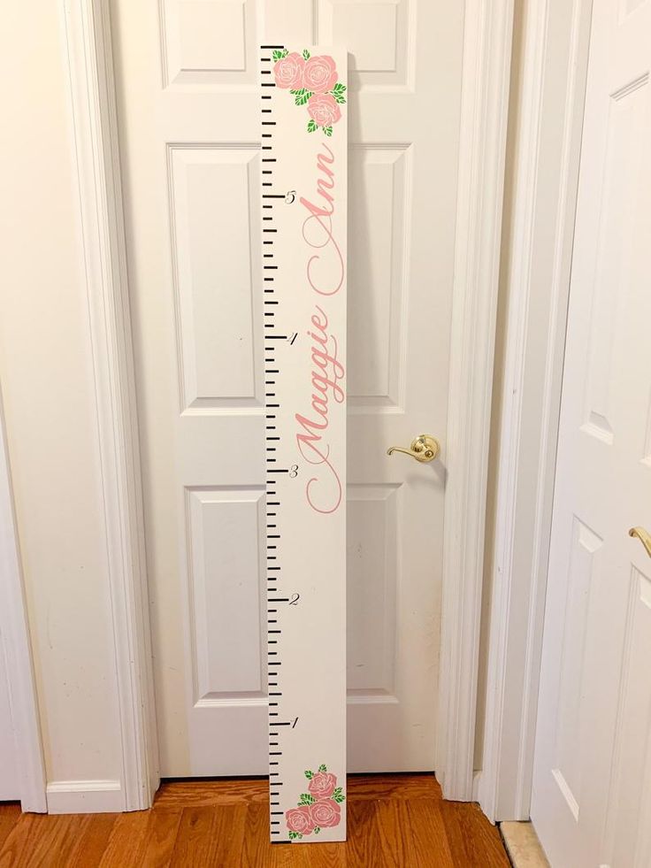 Personalised Growth Chart Party baby shower alternative