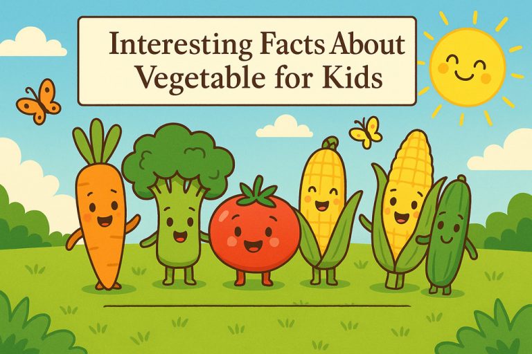 20 Interesting Facts About Vegetable for Kids