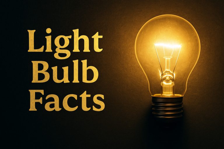 20 Interesting Light Bulb Facts for Kids