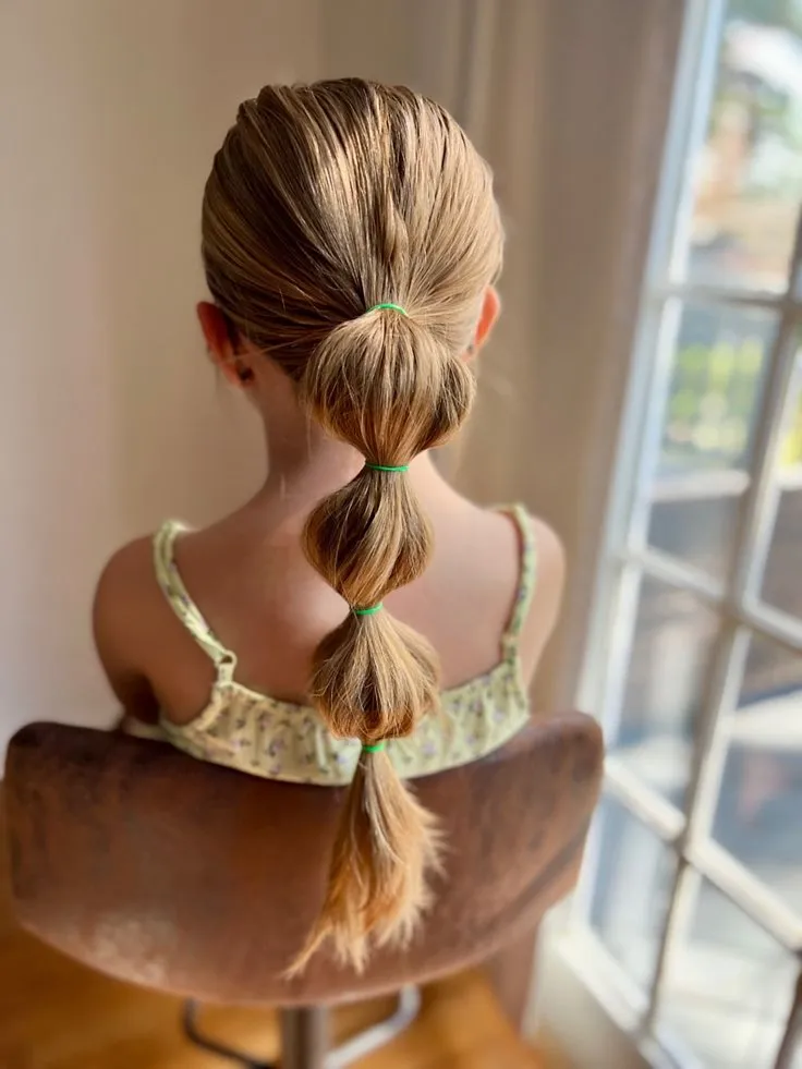 Bubble Ponytails Bubble Ponytails