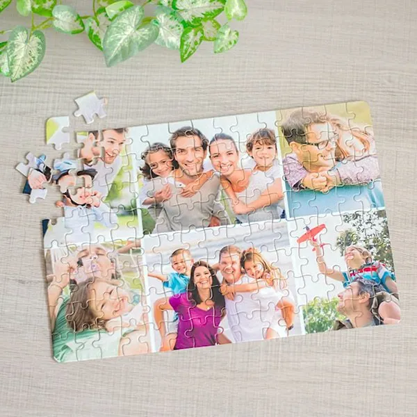 Puzzle with Family Photo