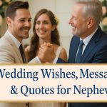 120+ Wedding Wishes, Messages & Quotes for Nephew
