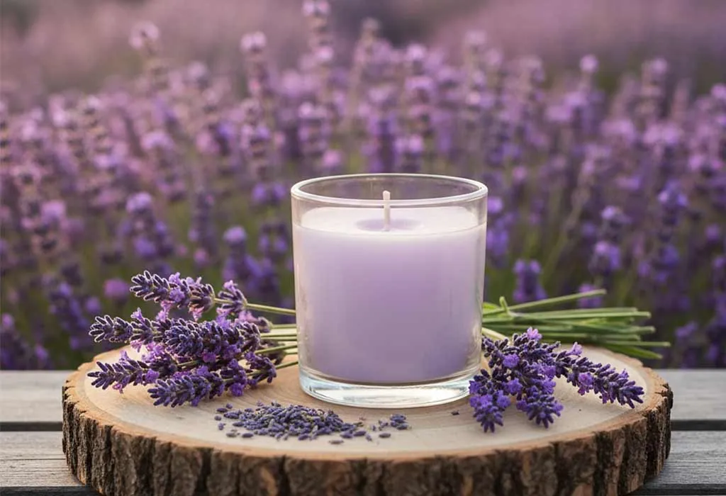Floral Scented Candle