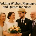 190+ Wedding Wishes, Messages, and Quotes for Niece
