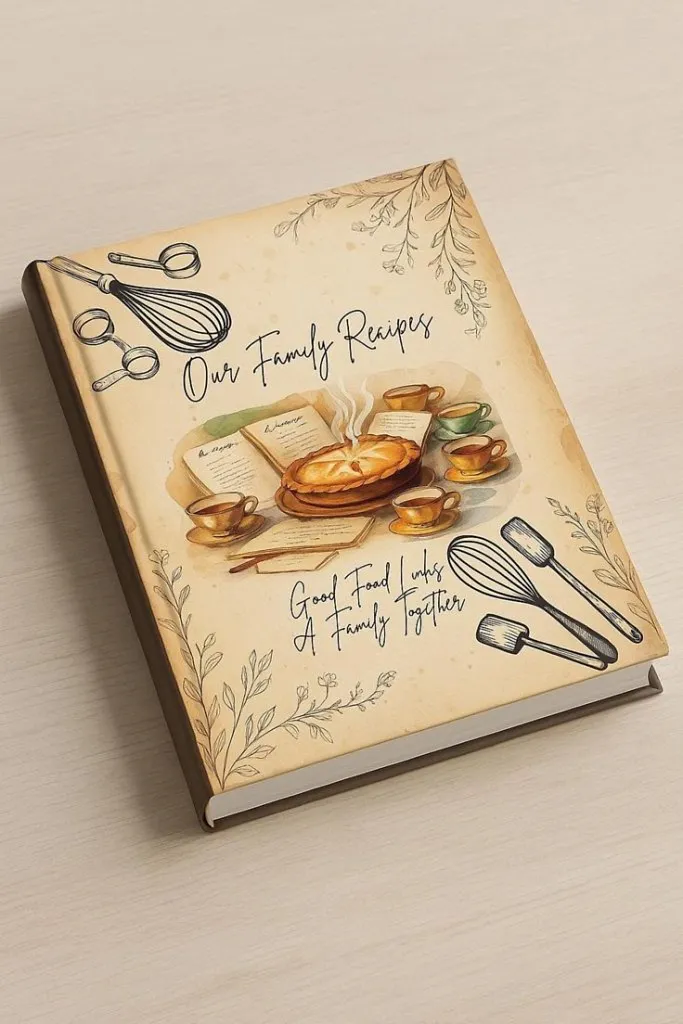 Custom Family Recipe Book