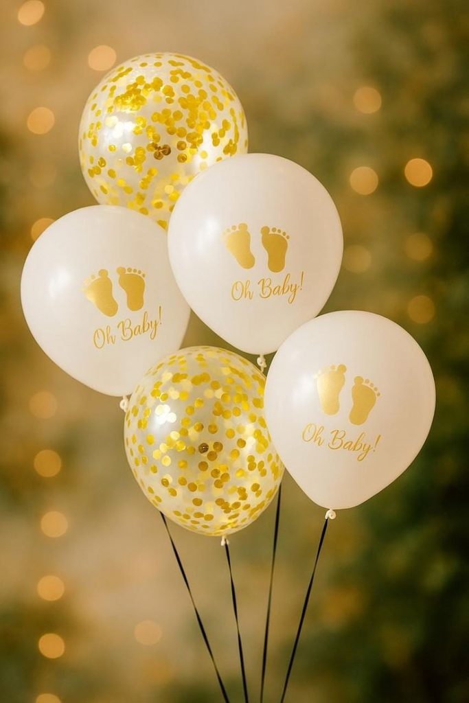 Classic White and Gold