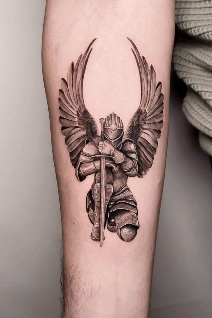 Guardian Angel Tattoo