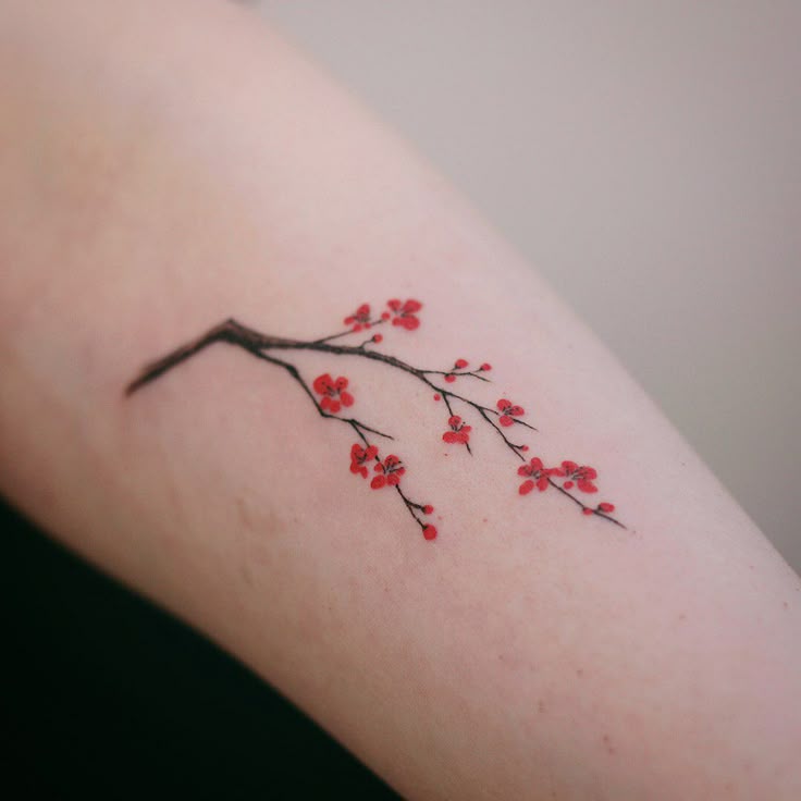 Branch with Many Blossoms tattoo