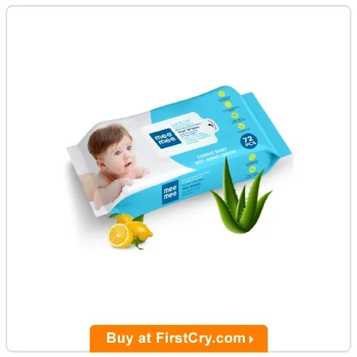 Mee Mee Caring Baby Wet Wipes Mee Mee Caring Baby Wet Wipes