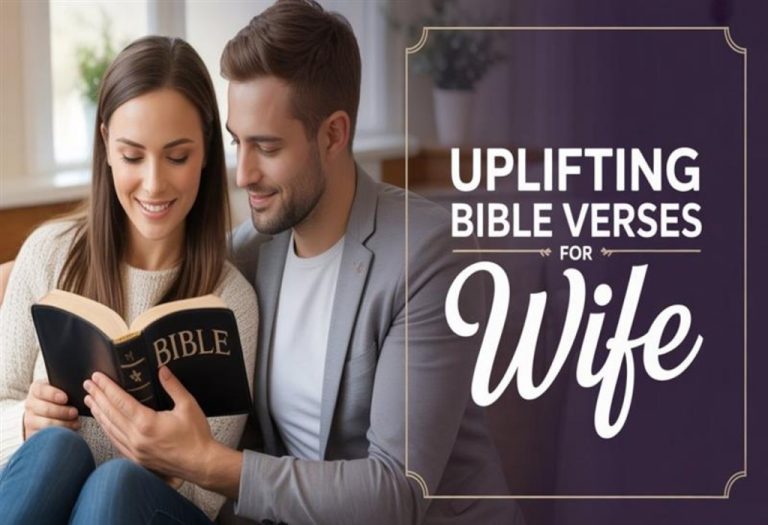 50+ Uplifting Bible Verses for Wife
