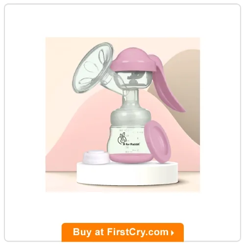 R for Rabbit First Feed Cozy Manual Breast Pump