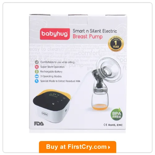 Babyhug Smart n Silent Electric Breast Pump
