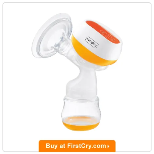Babyhug Portable 2 in 1 Electric & Manual Breast Pump