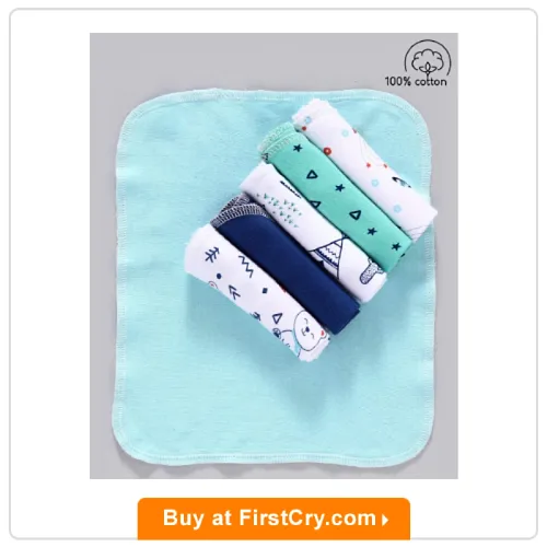 Babyhug 100% Cotton Wash Cloth