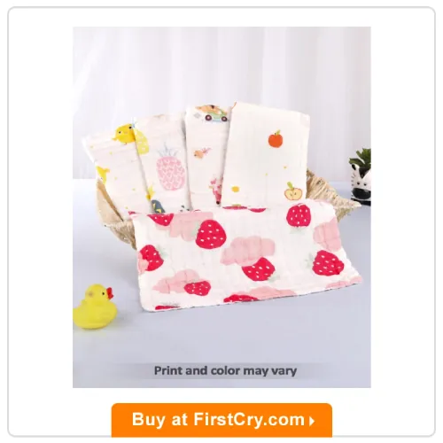 Babyhug 6 Layer Muslin Wash Cloth