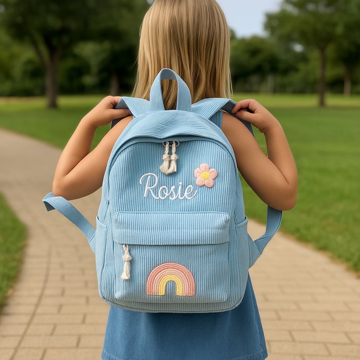 Monogrammed Backpack