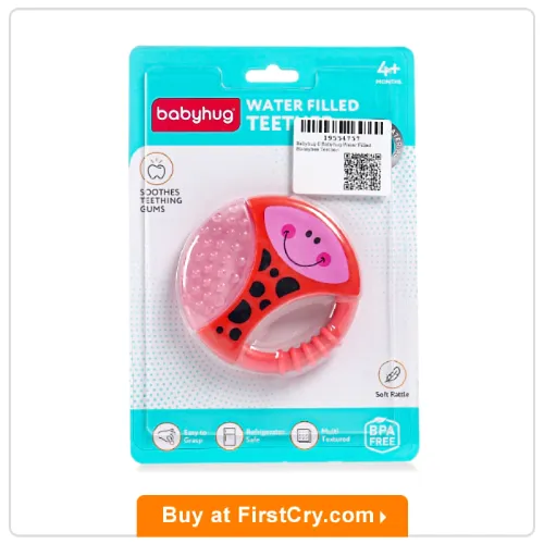 Babyhug Water Filled Honeybee Teether Babyhug Water Filled Honeybee Teether