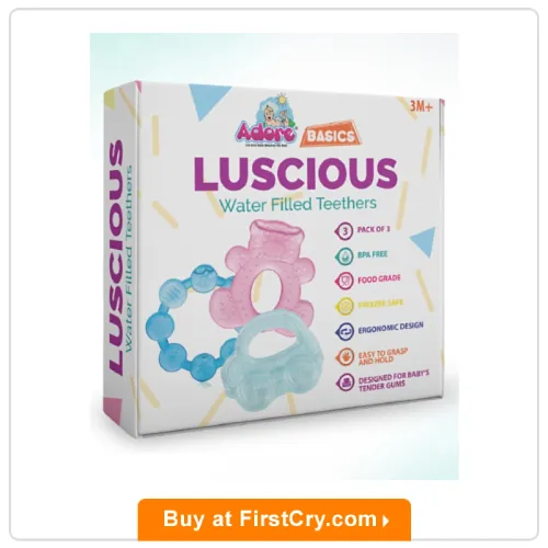 Adore Luscious Water Filled Teethers Adore Luscious Water Filled Teethers