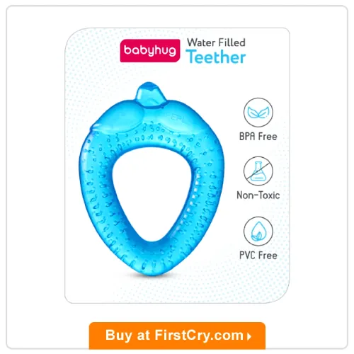 Babyhug Water Filled Berry Shape Teether Babyhug Water Filled Berry Shape Teether