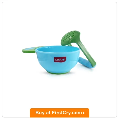 LuvLap Baby Food Grinding Cum Feeding Bowl LuvLap Baby Food Grinding Cum Feeding Bowl