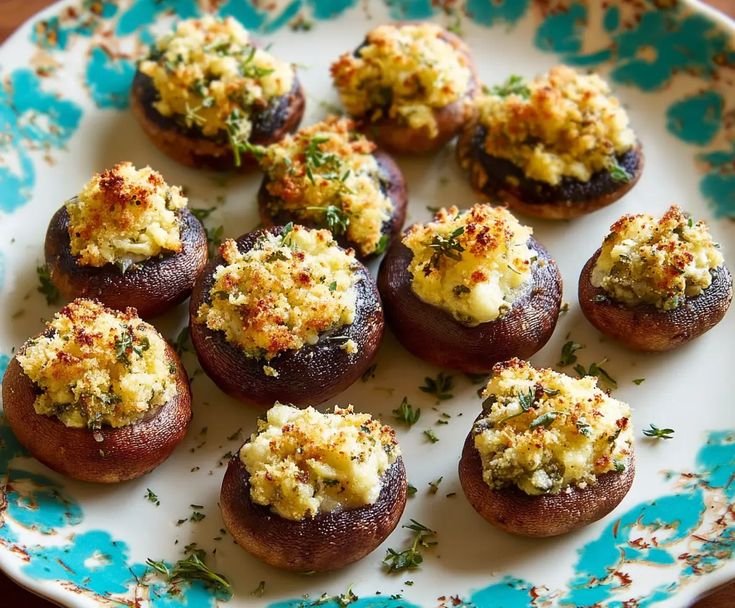 Brie-Stuffed Mushrooms Brie-Stuffed Mushrooms