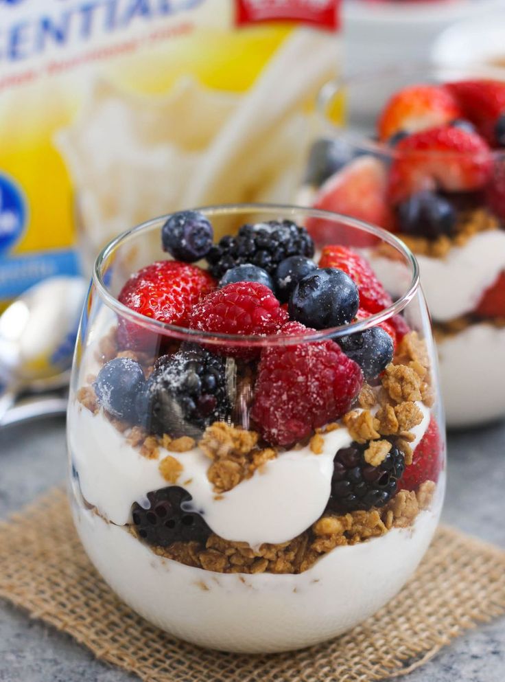 Raisin and Yogurt Parfait Recipe