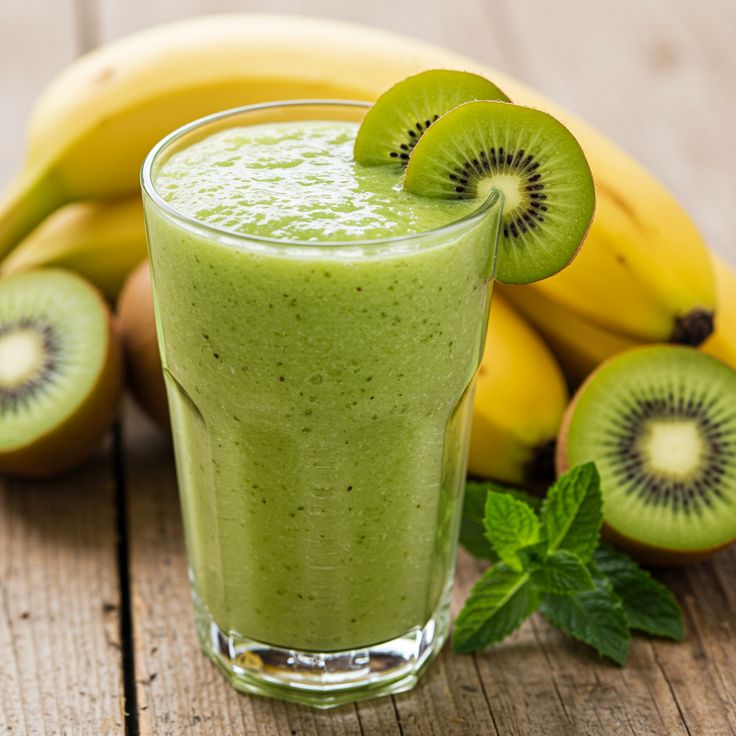 Kiwi Banana Yoghurt Smoothie Recipe